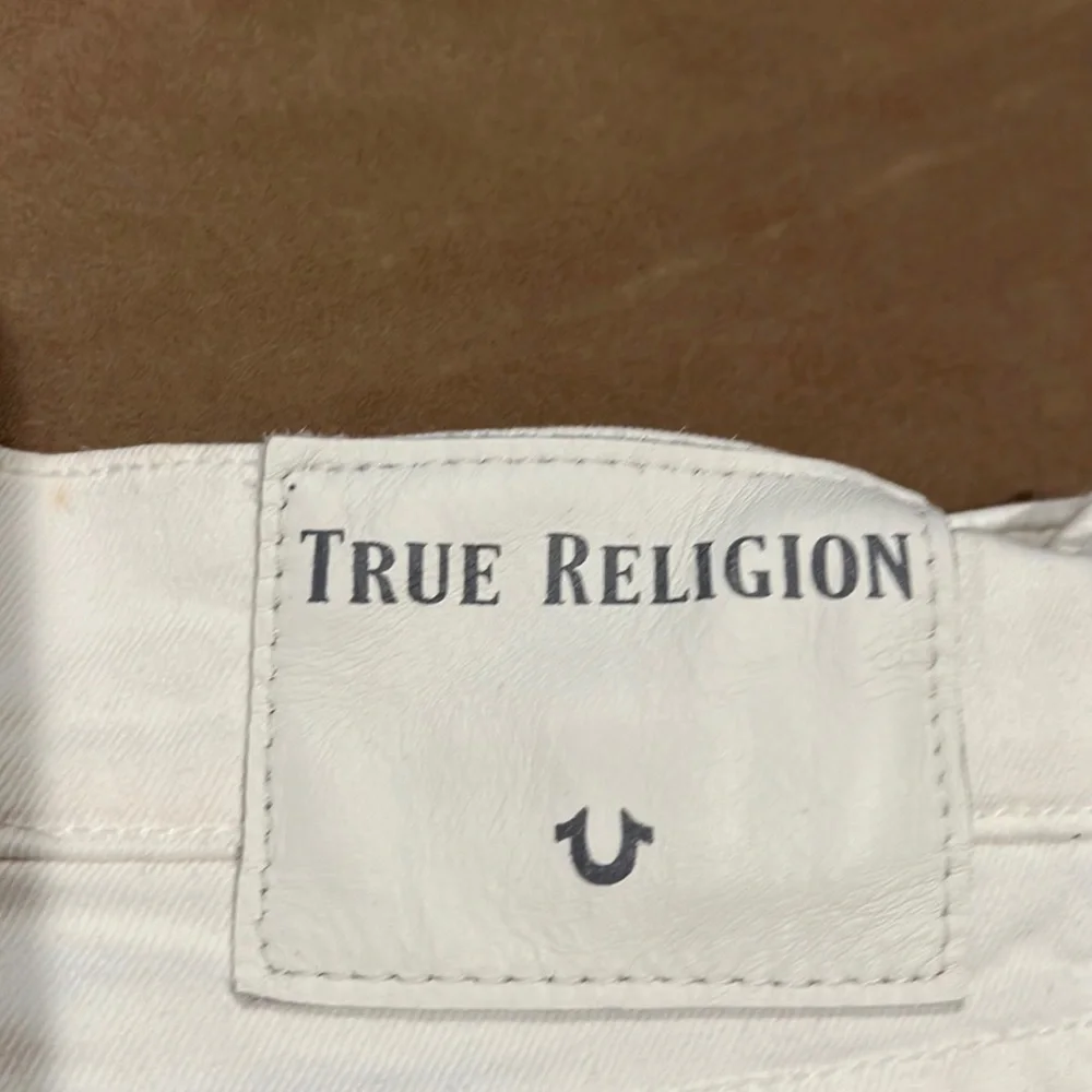 True Religion Men’s White Denim Jeans